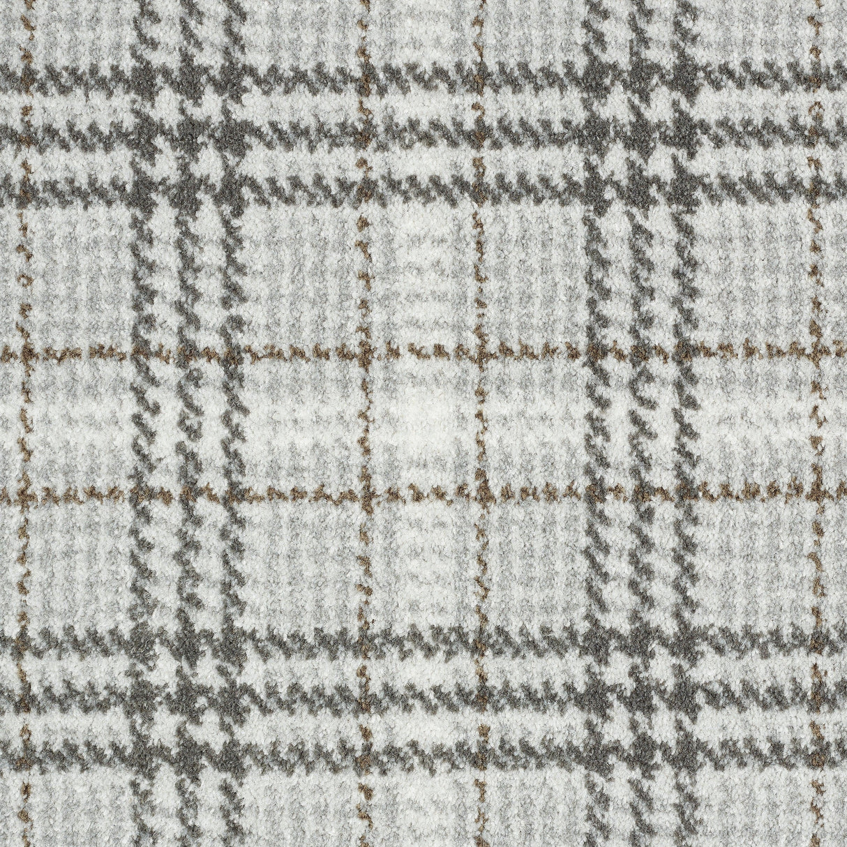 Abingdon Stainfree Chequres Wilton - Platinum Carpet – by Abingdon Flooring – 1