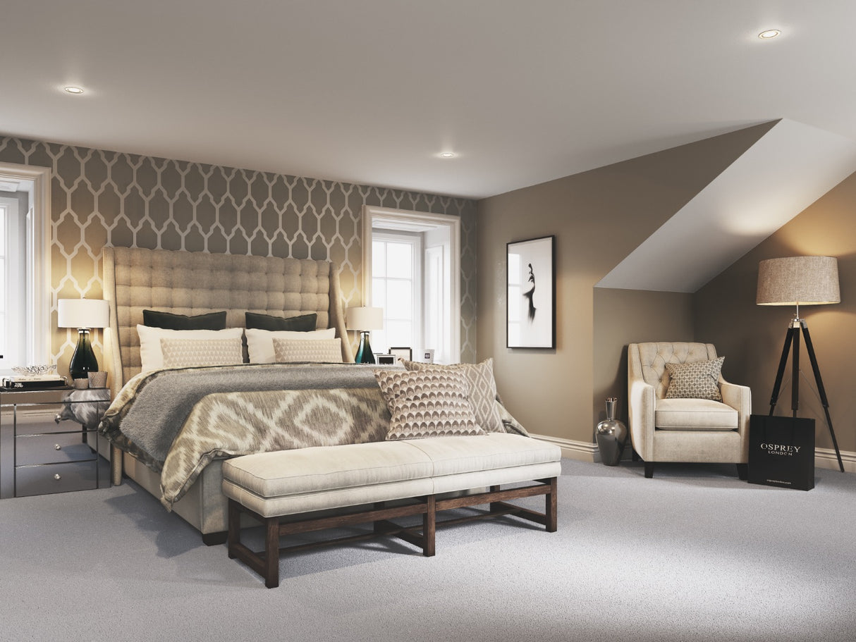 Furlongs Aria - Titanium Carpet Roomshot – by Furlong Flooring – 1