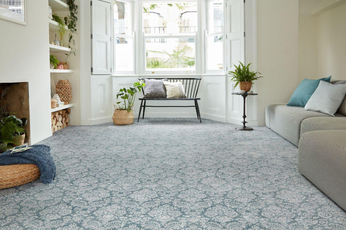 Abingdon Stainfree Sandringham Wilton - Peacock Carpet – by Abingdon Flooring – 2