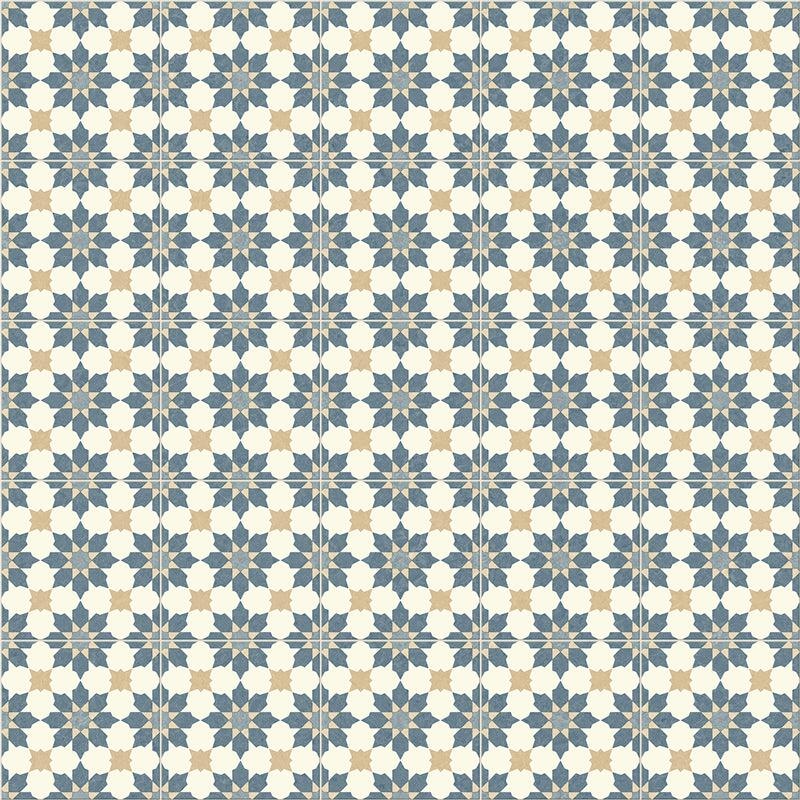 Lifestyle Baroque - Rubens Blue Vinyl – by Lifestyle Flooring – 1