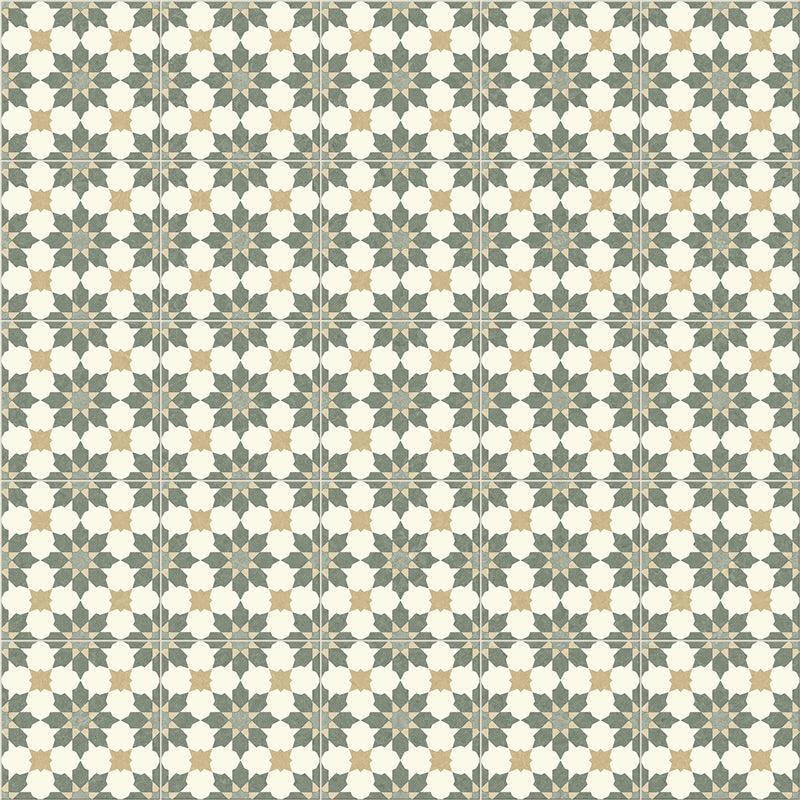 Lifestyle Baroque - Rubens Green Vinyl – by Lifestyle Flooring – 1