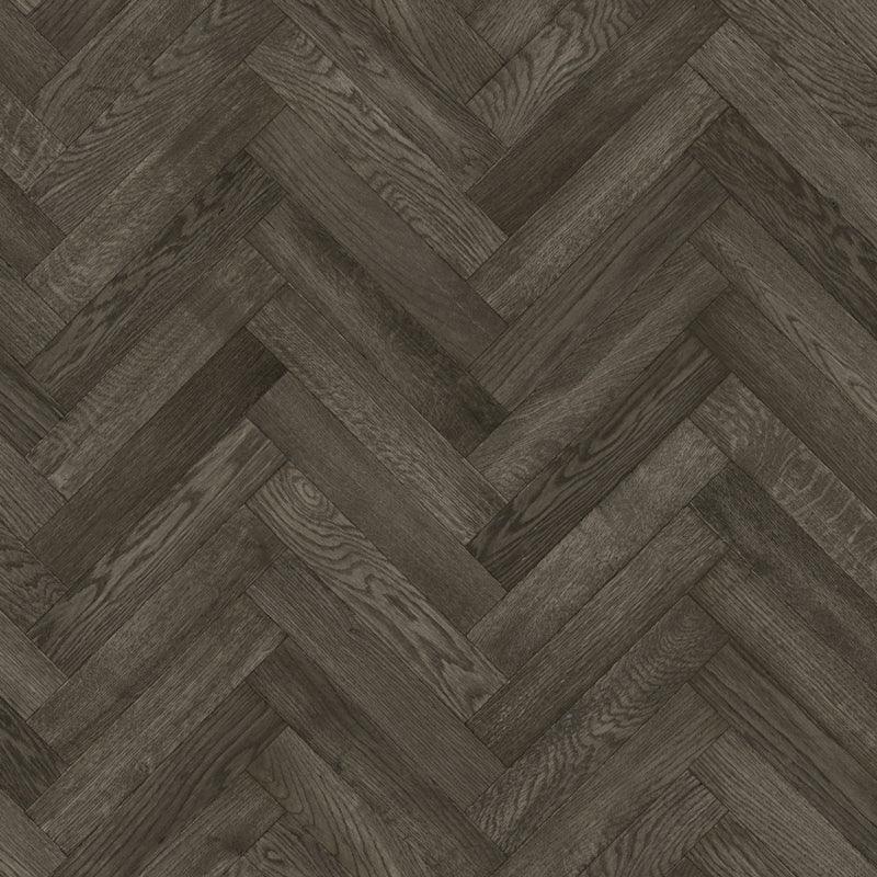 Lifestyle Essentials - Charcoal Herringbone Vinyl – by Lifestyle Flooring – 1