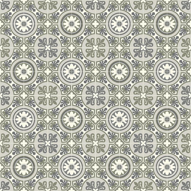 QueensTex Victorian Tile Vinyl