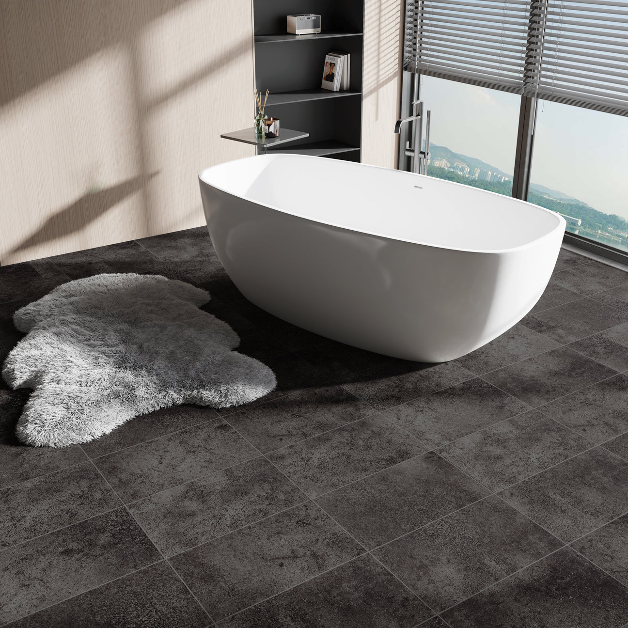 Tile Effect Vinyl Flooring