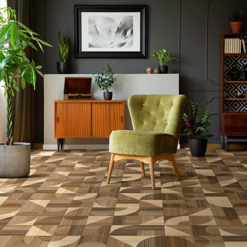 Brown Vinyl Flooring