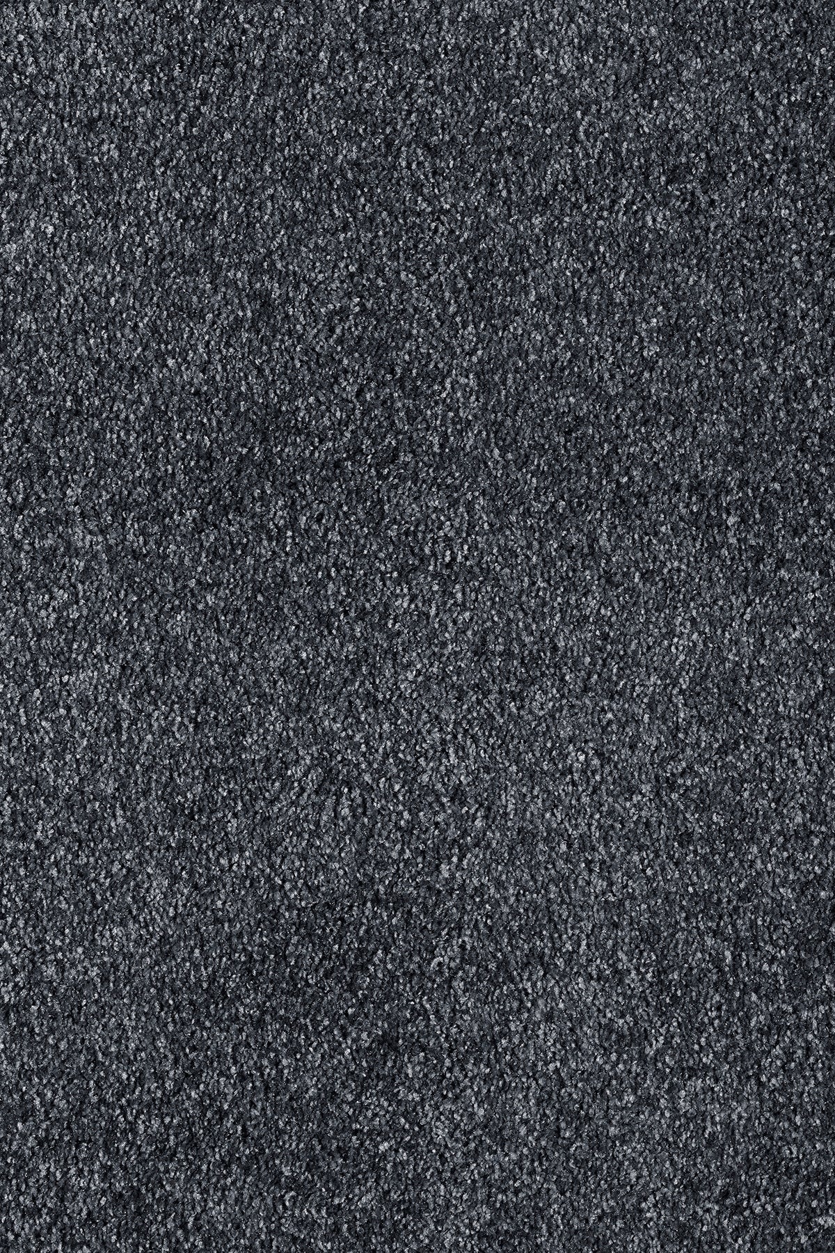 Associated Weavers Gaia Orinoco recycled deep pile carpet shown in Raven