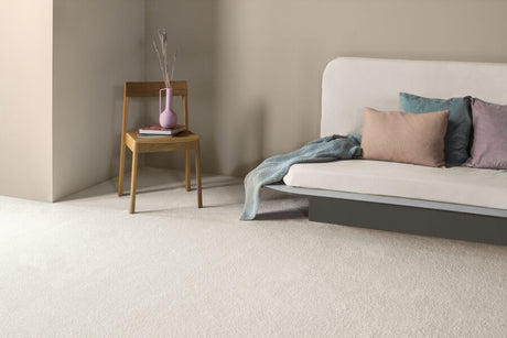 Satino Royale Roomshot - Snow Lady Carpet – by Balta Flooring – 1