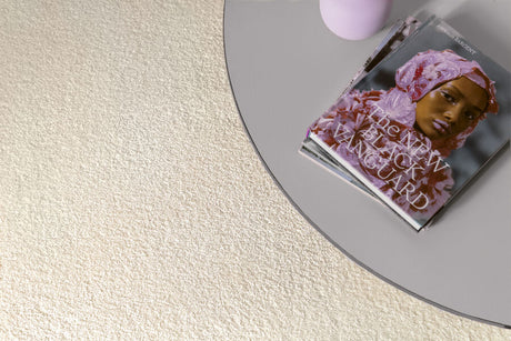 Satino Royale Roomshot Closeup - Snow Lady Carpet – by Balta Flooring – 1