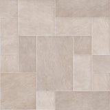 Abingdon Comfort tile effect vinyl in Champagne Beige
