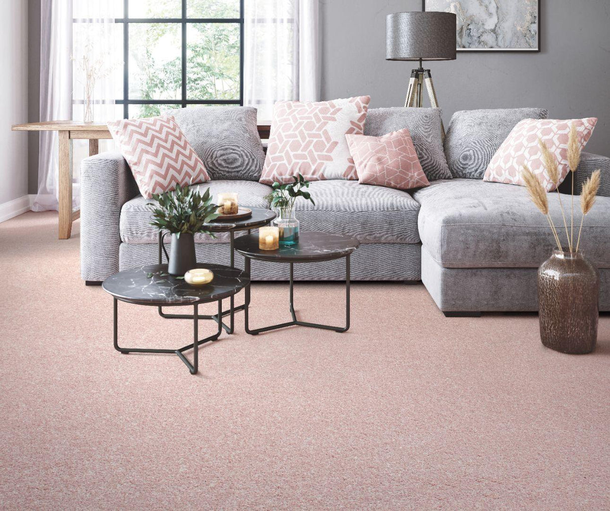 Balta Noble Dreams - Pink Linen Carpet