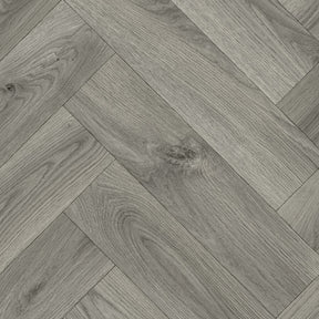 Balta Foundations herringbone vinyl flooring in Delamere