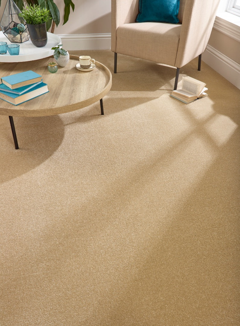 Abingdon Stainfree Twist - Honey Gold Carpet