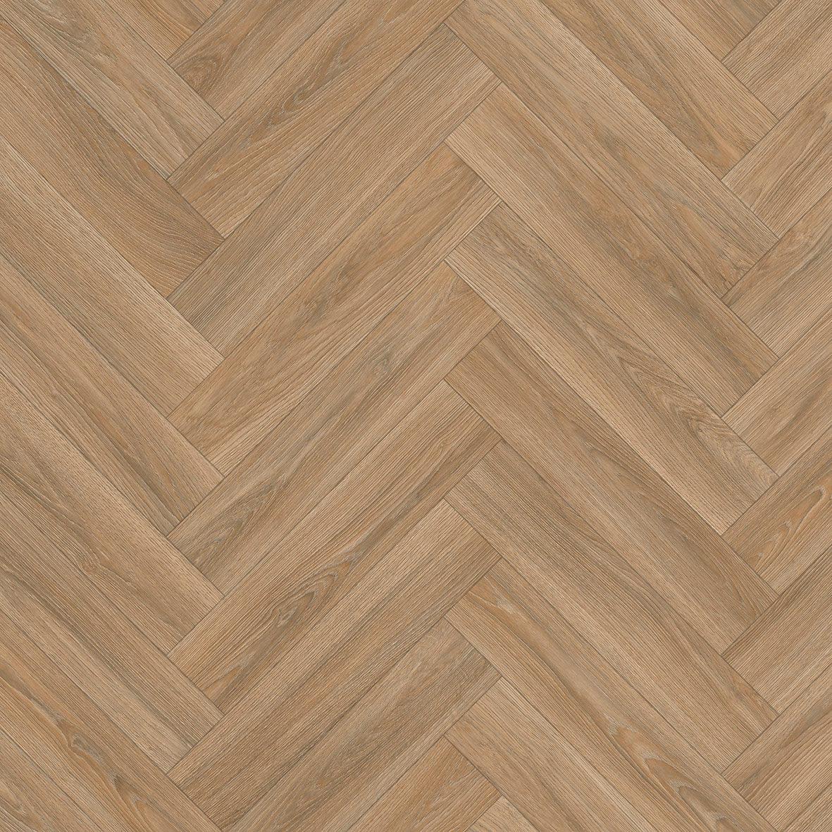Likewise My Style Felt - Traditional Oak Herringbone Vinyl