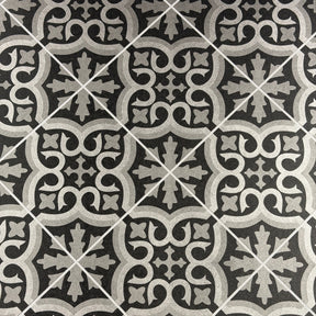 Kellars Luna Victorian tile vinyl flooring in Bradley 999E