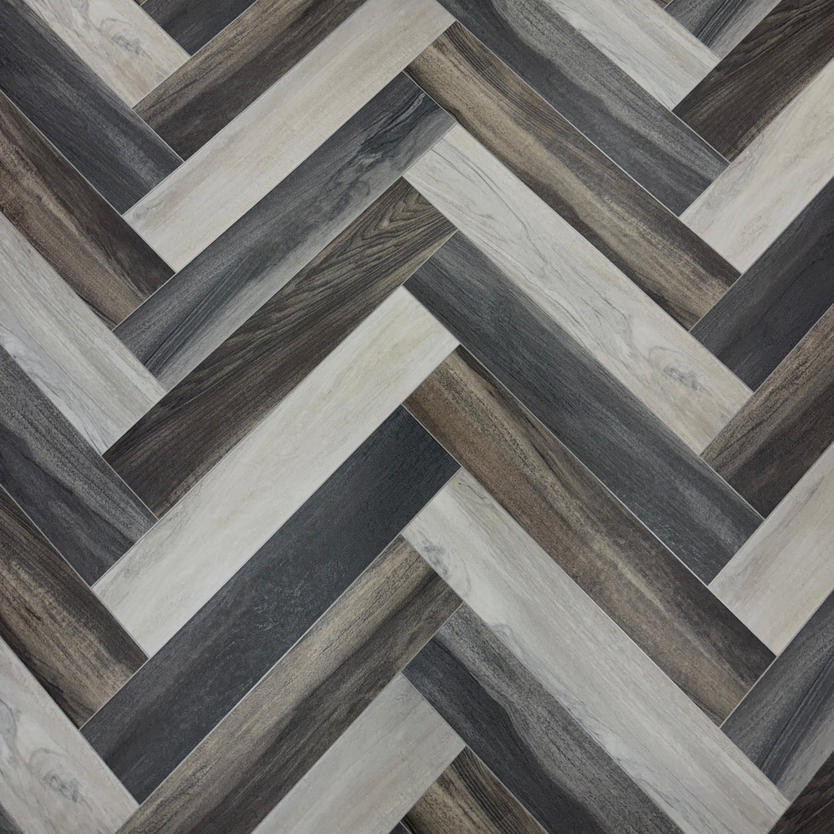 Luna Modern Herringbone Vinyl