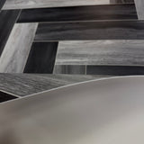 Luna Modern Herringbone Vinyl