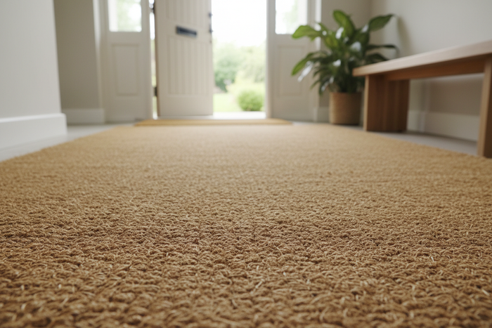 Coir Matting in an entrance hallway