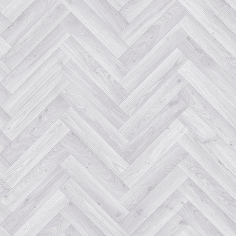 Abingdon Comfort foam-backed herringbone vinyl in Rich Vintage Oak