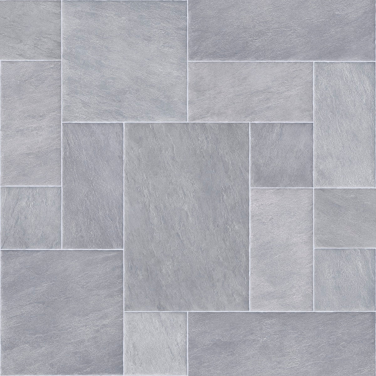 Abingdon Comfort tile effect vinyl, Champagne Beige stone look
