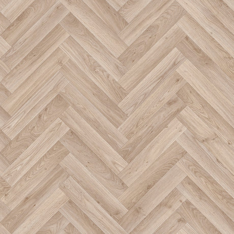 Abingdon Comfort herringbone vinyl, Rich Vintage Oak finish
