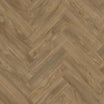 Beauflor Ultragrip Eminence herringbone vinyl in Laurel Oak 669D