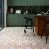 QueensTex Victorian Tile Vinyl